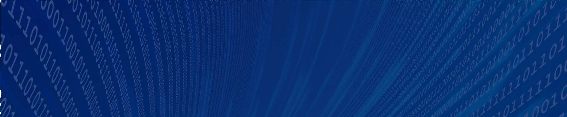 blue design with binary code